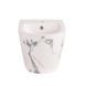 Биде подвесное Qtap Robin 515x370x350 мм, Marble QT13551381GMR