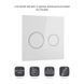 Панель смыва для унитаза Qtap Nest Uni QT0211P01V1176W