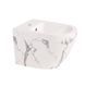 Биде подвесное Qtap Robin 515x370x350 мм, Marble QT13551381GMR