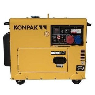 Генератор дизельний KOMPAK K8000SE-T ATS 6,4 / 6 кВт K8000SE-T фото