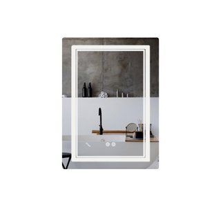 Зеркало Qtap Cardinal (CA2) 600х800 с LED-подсветкой Touch, с антизапотеванием, с диммером, рег. темп. цвета (3000-6500K) Reverse SD00054577 фото