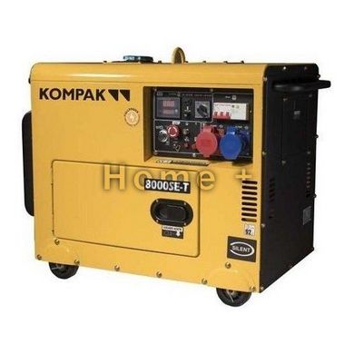 Генератор дизельний KOMPAK K8000SE-T ATS 6,4 / 6 кВт