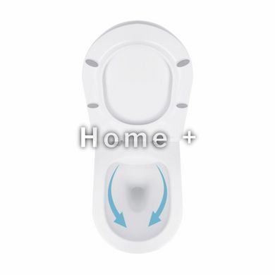 Унітаз підвісний Qtap Jay безобідковий із сидінням Soft-close QT07335176W SD00036224 фото