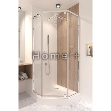 Душевая кабина Qtap Scorpio CRM10995-AC6 90х90 см, стекло Clear 6 мм, CalcLess, без поддона SD00039714 фото