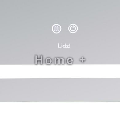 Дзеркало Lidz Kubis (KU2) 900х700 з LED-підсвіткою Touch, з антизапотіванням, з димером, рег. яскравості LD78LF90448452 SD00054576 фото