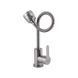 Смеситель для кухни Brinex Pure 015F41 с гибким изливом Nickel BRIPUR015F41NKL